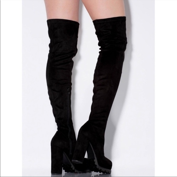 Thigh high boots - Picture 1 of 2